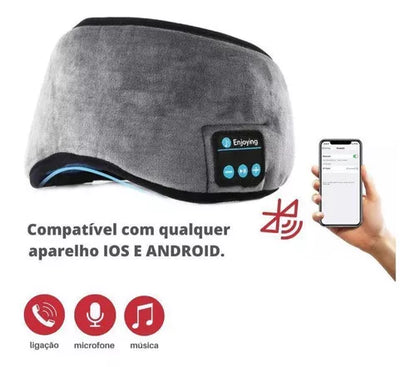 😴 MÁSCARA PARA DORMIR PROFUNDO CON BLUETOOTH 🎧